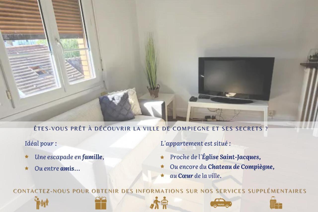 L'Ensoleille De Compiegne - Lumineux & Spacieux Dış mekan fotoğraf
